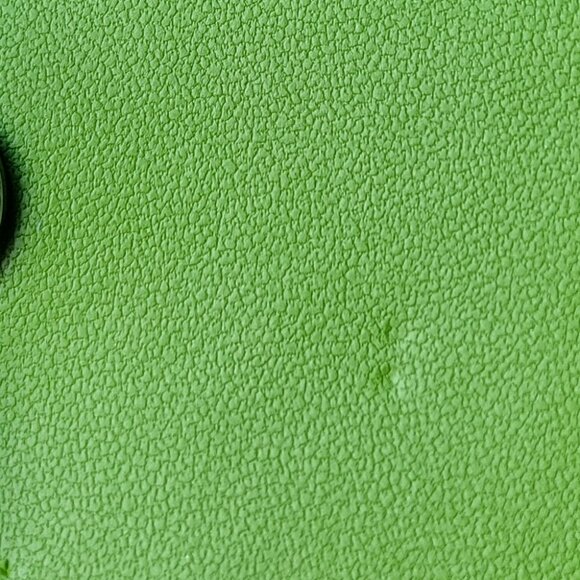 Coach Glovetanned Leather Top Handle Card Case Dark Lime - Picture 4 of 9